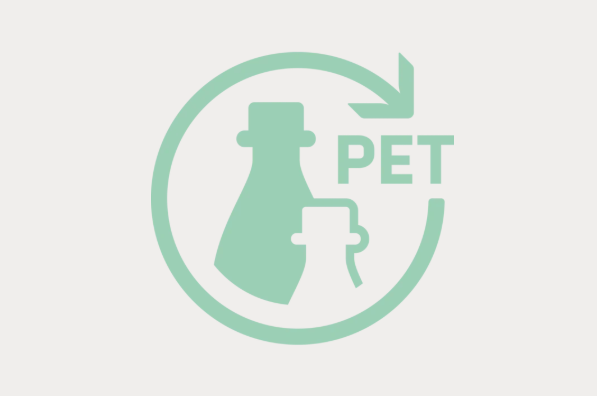 100% recycled PET material